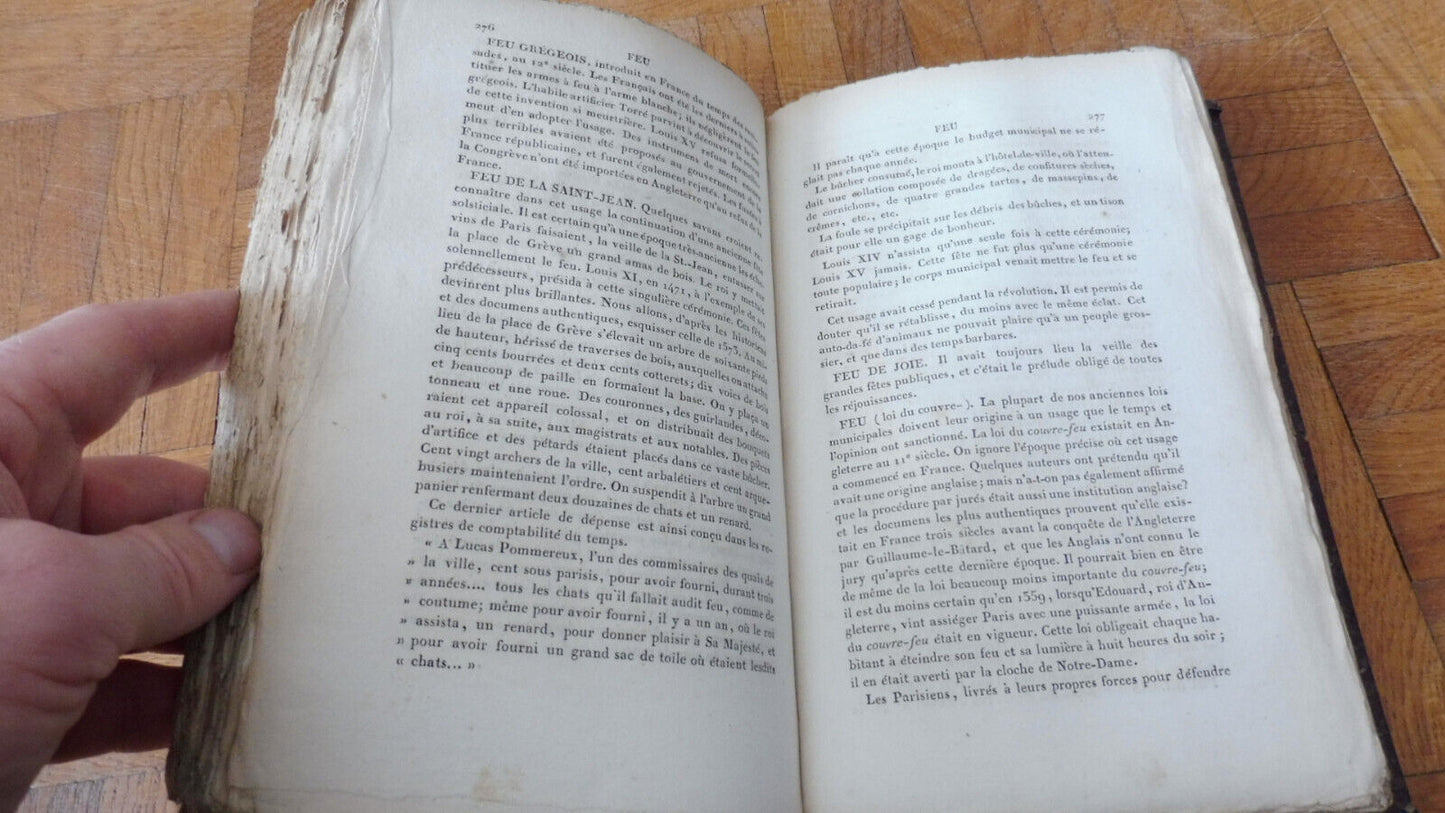 Dictionnaire historique de Paris, tome 1 (Béraud et Dufey) 1832