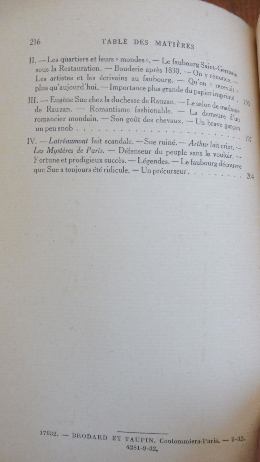 Les Dandys (Jacques Boulenger) 1932