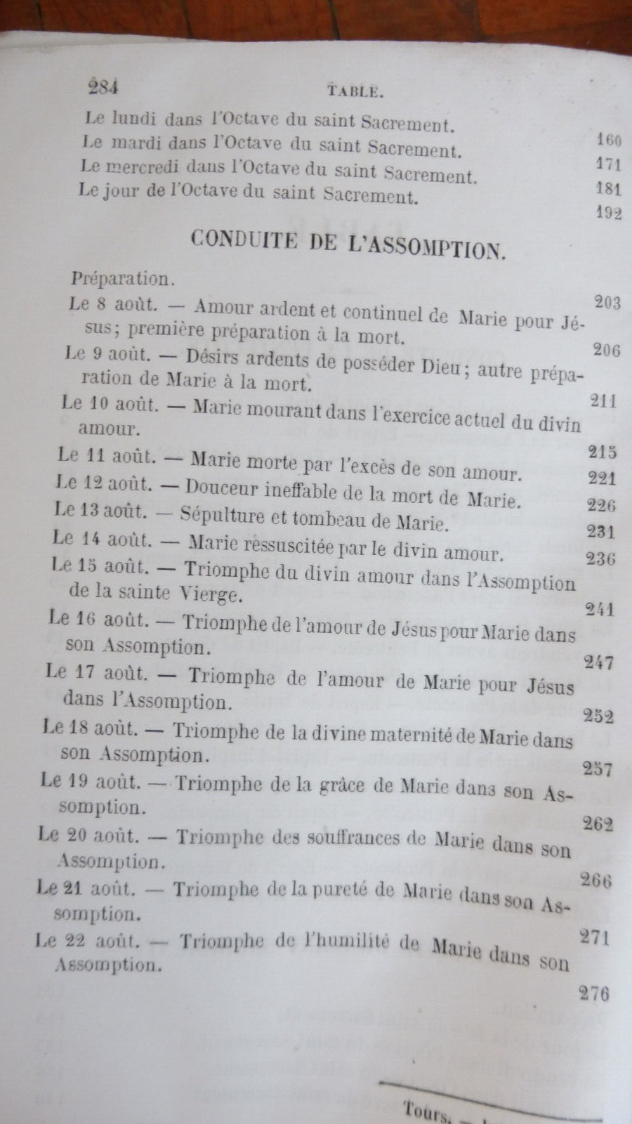 Conduite pour passer la Pentecôte (Avrillon) 1861