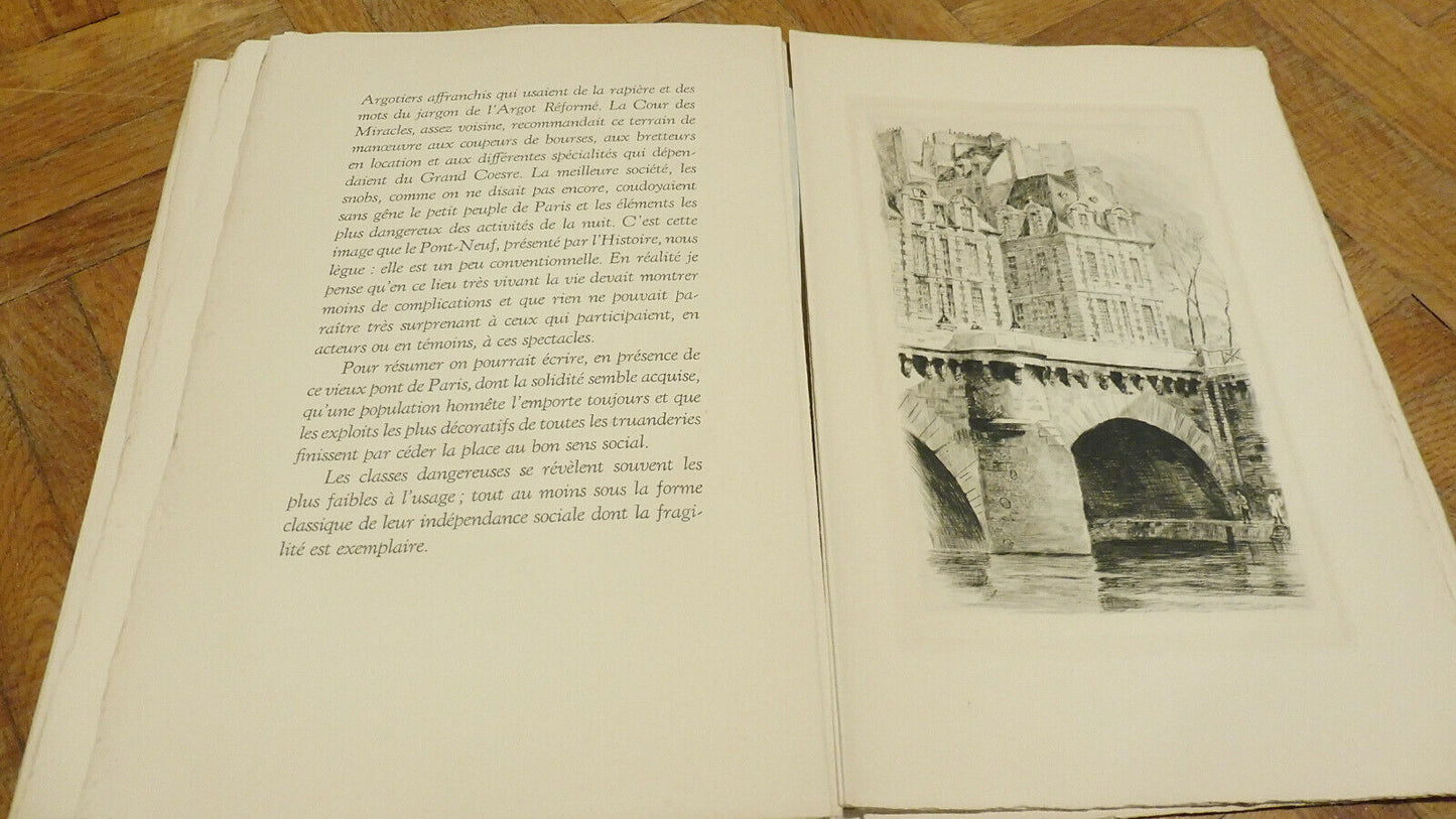 Images de Paris (Pierre Mac Orlan) 1951 Illus. Samson NUMEROTE