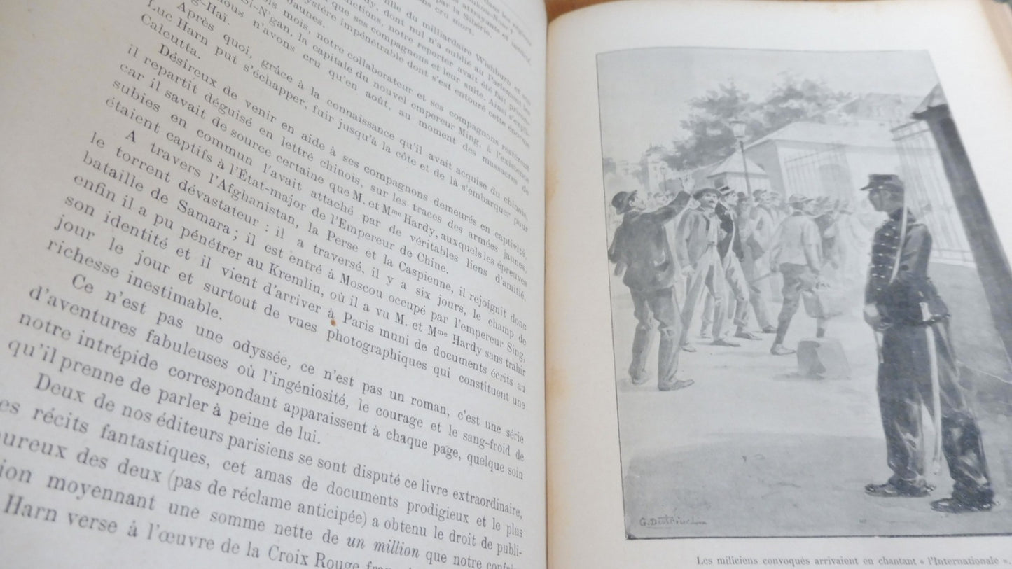L'Invasion jaune (Capitaine Danrit) s.d. illus. Dutriac