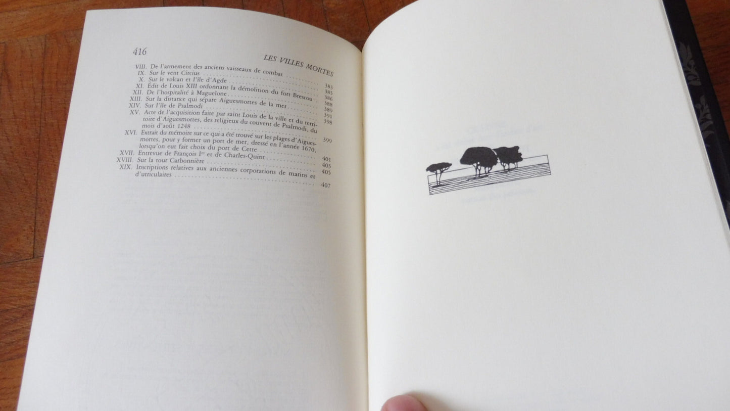 Les Villes mortes du Golfe du Lyon (Ch. Lanthéric) 1989 JEAN DE BONNOT