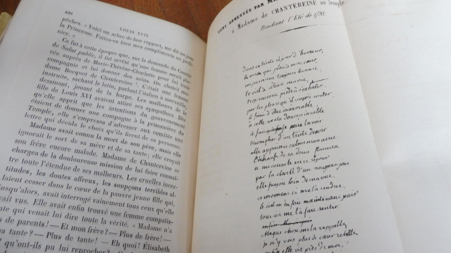 Louis XVII. Sa vie. Son agonie. Sa mort (M. A. De Beauchesne) 1852 2/2