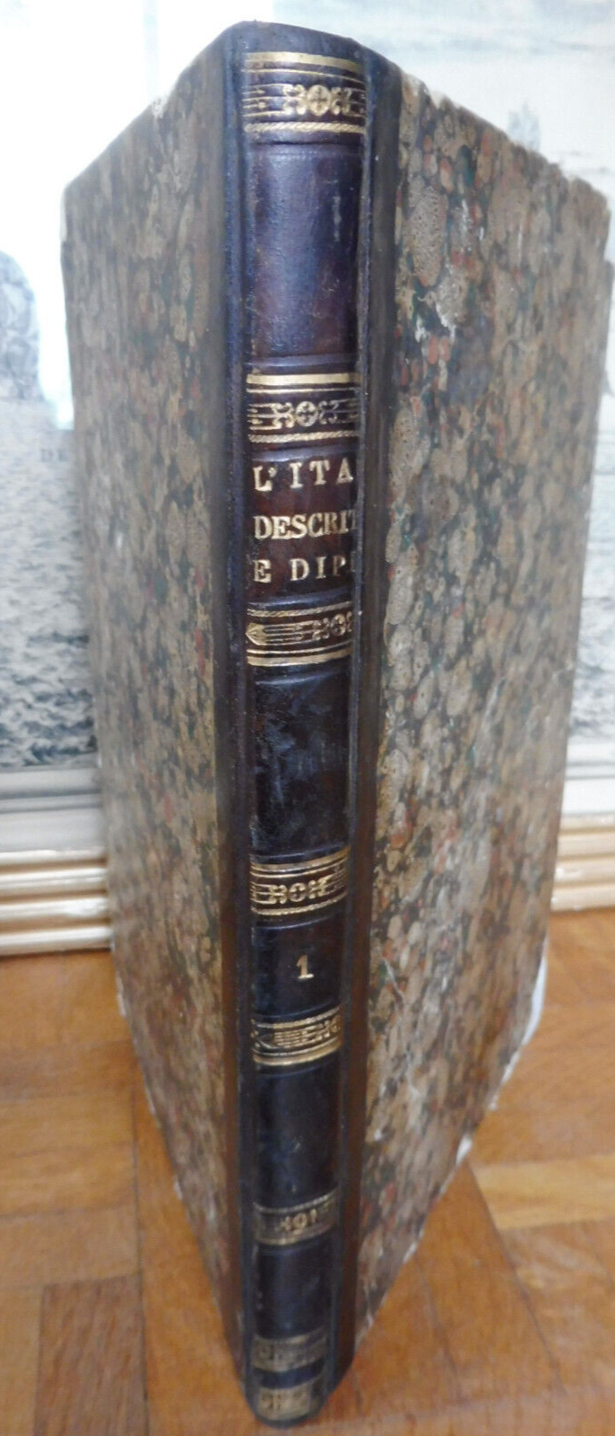 L'Italia descritta e depinta. Tomo 1 (Davide Bertolotti) 1837 TOSCANE