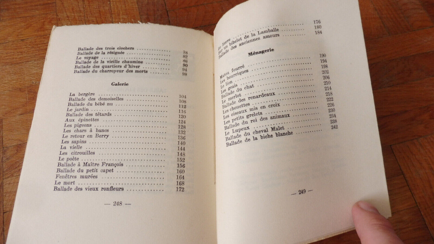 Ballades berrichonnes (Emile Guillon) 1933 illus. Berniguet NUMEROTE