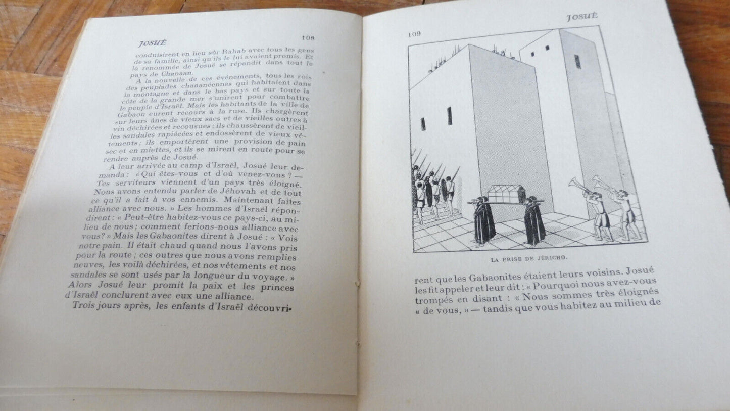 Récits des temps bibliques (M. Butts) 1930 illus. Aman-Jean 2 vol.