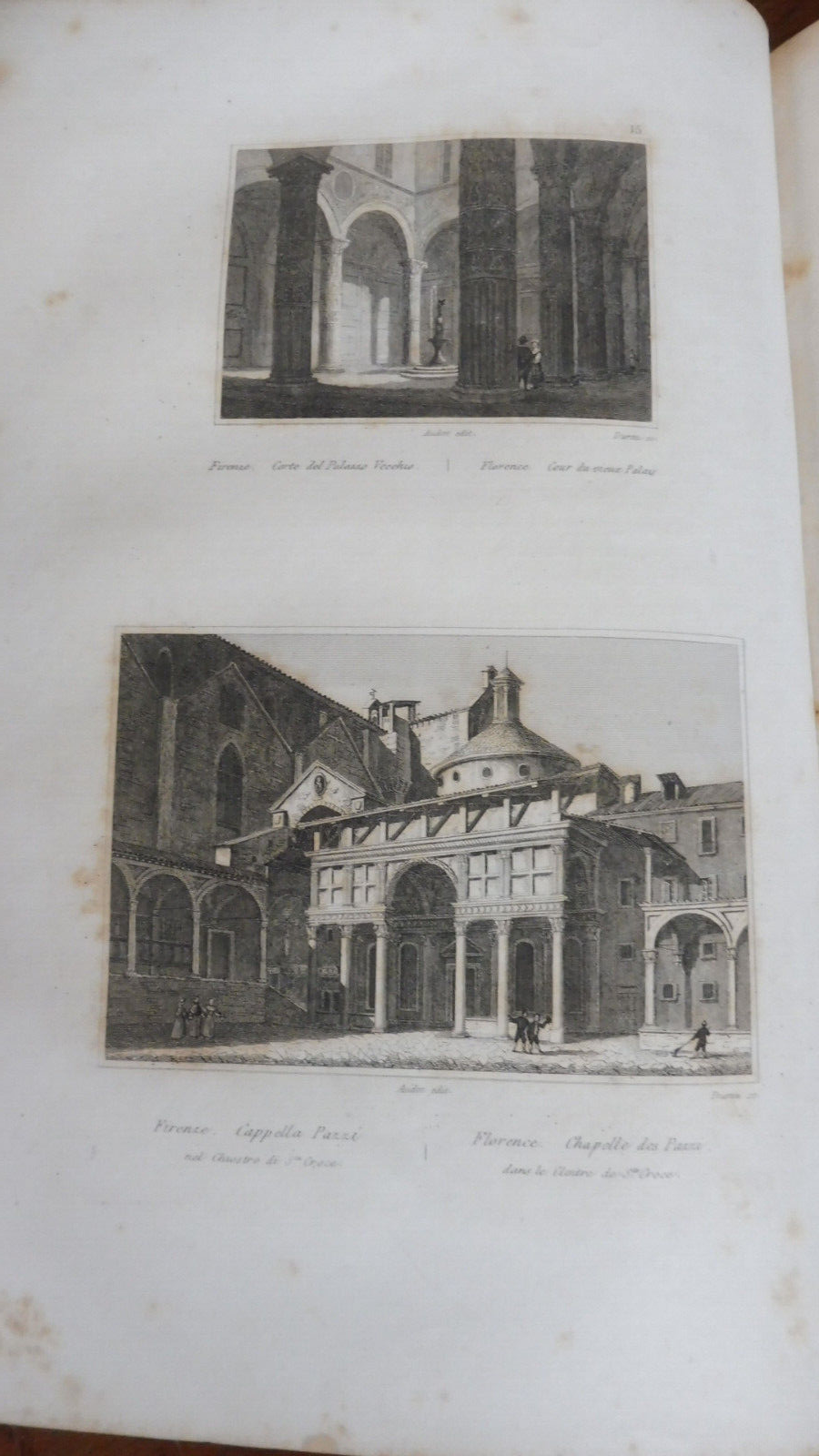 L'Italia descritta e depinta. Tomo 1 (Davide Bertolotti) 1837 TOSCANE