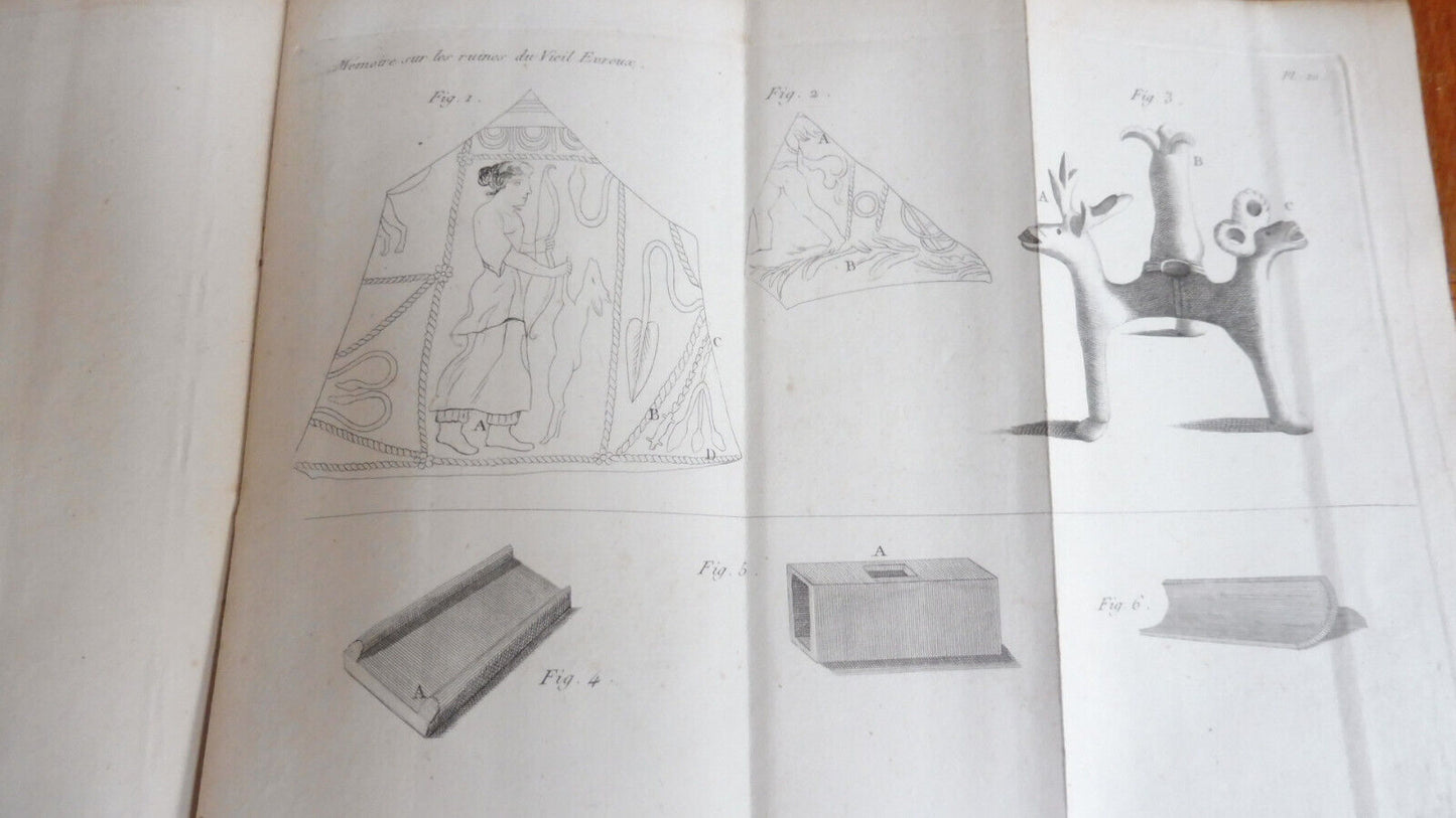 Mémoire sur les ruines du vieil Evreux (M. F. Rever) 1827