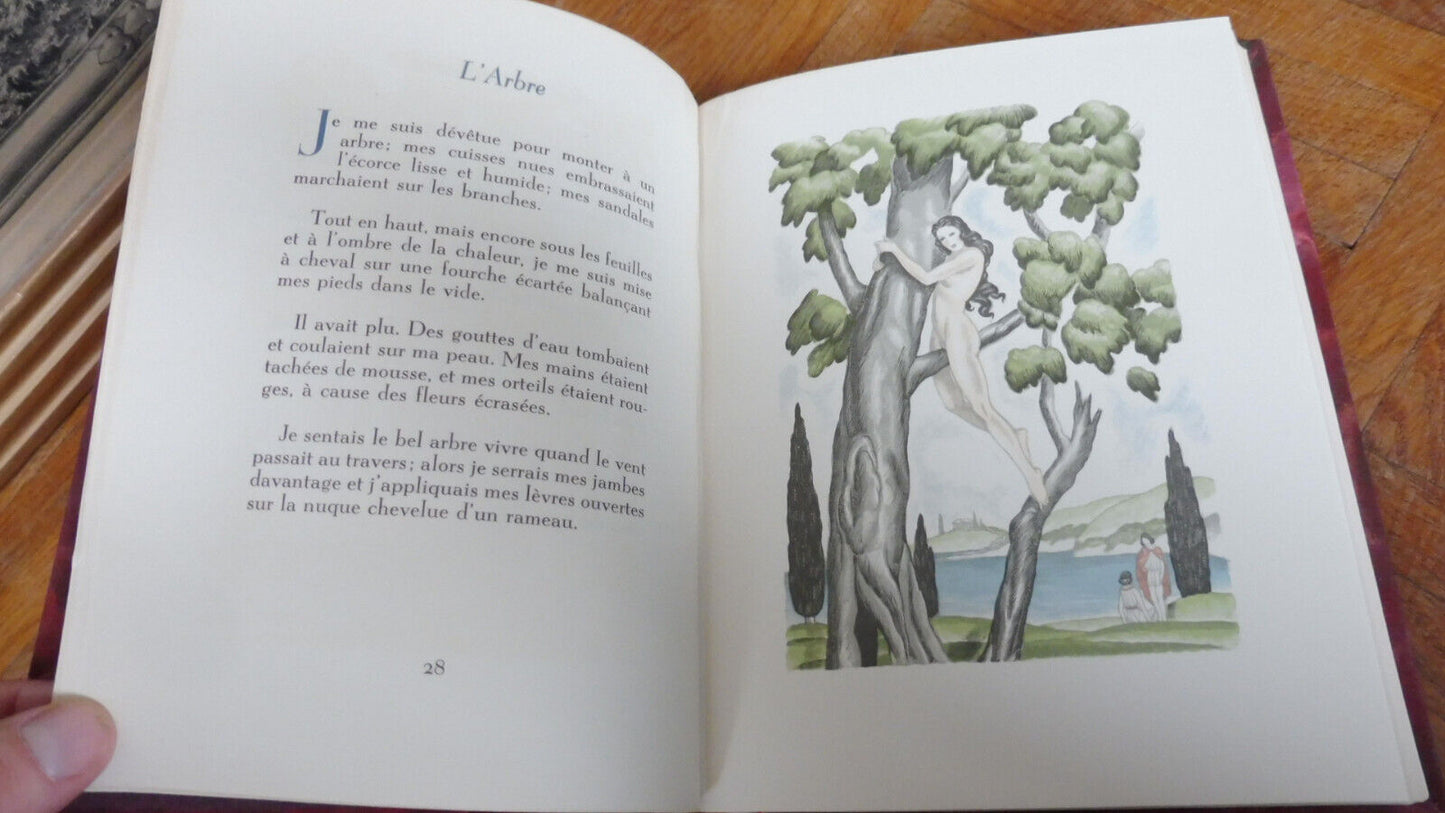 Les Chansons de Bilitis (Pierre Louys) 1948 illus. Leroy VELIN