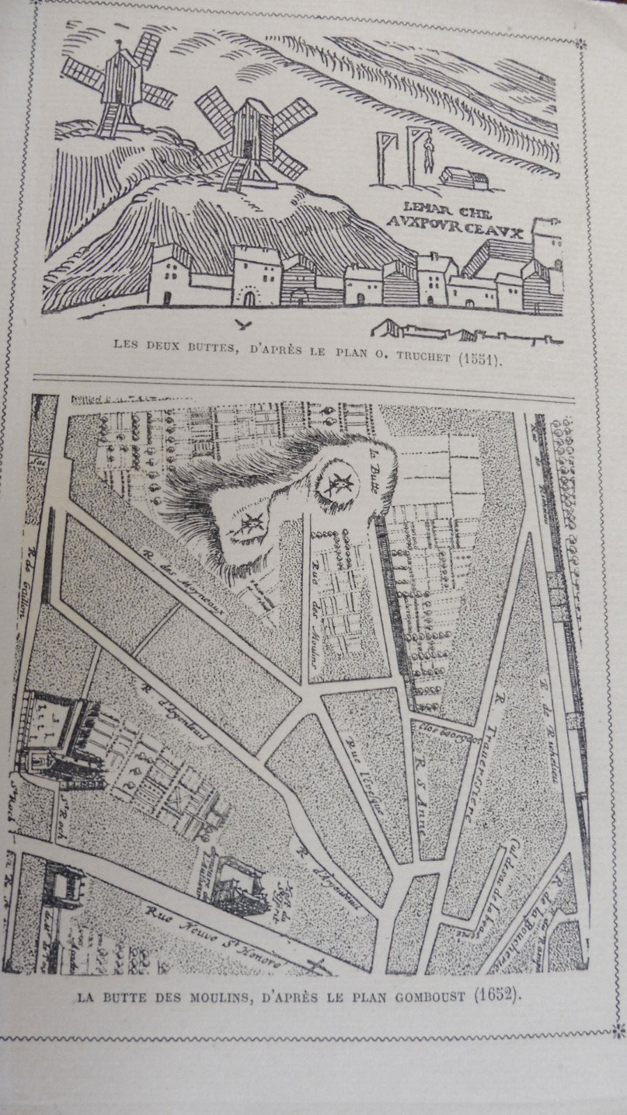 Histoire de la Butte des Moulins (E. Fournier) 1877 CORNEILLE