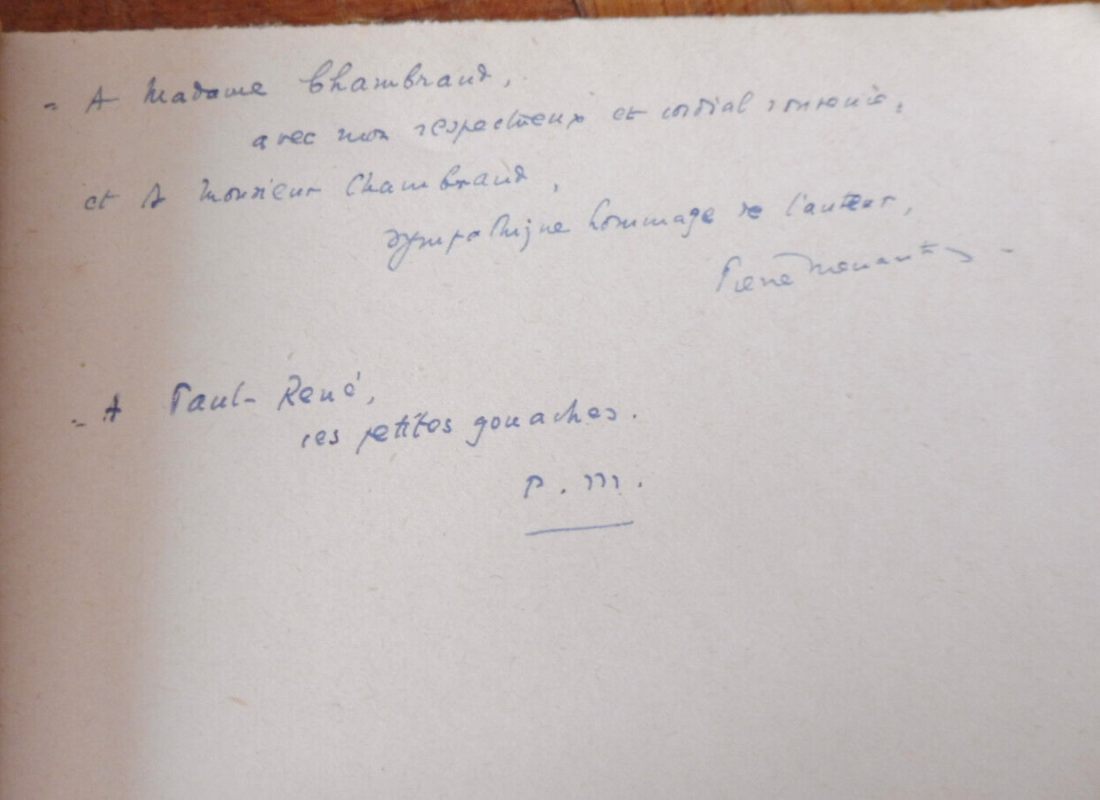 Ce joli temps de demoiselle... (Pierre Menanteau) 1927 ENVOI