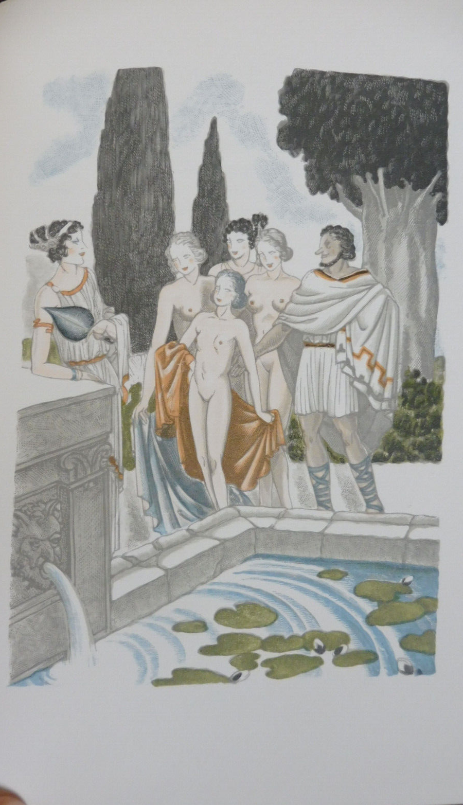 Les Chansons de Bilitis (Pierre Louys) 1948 illus. Leroy VELIN