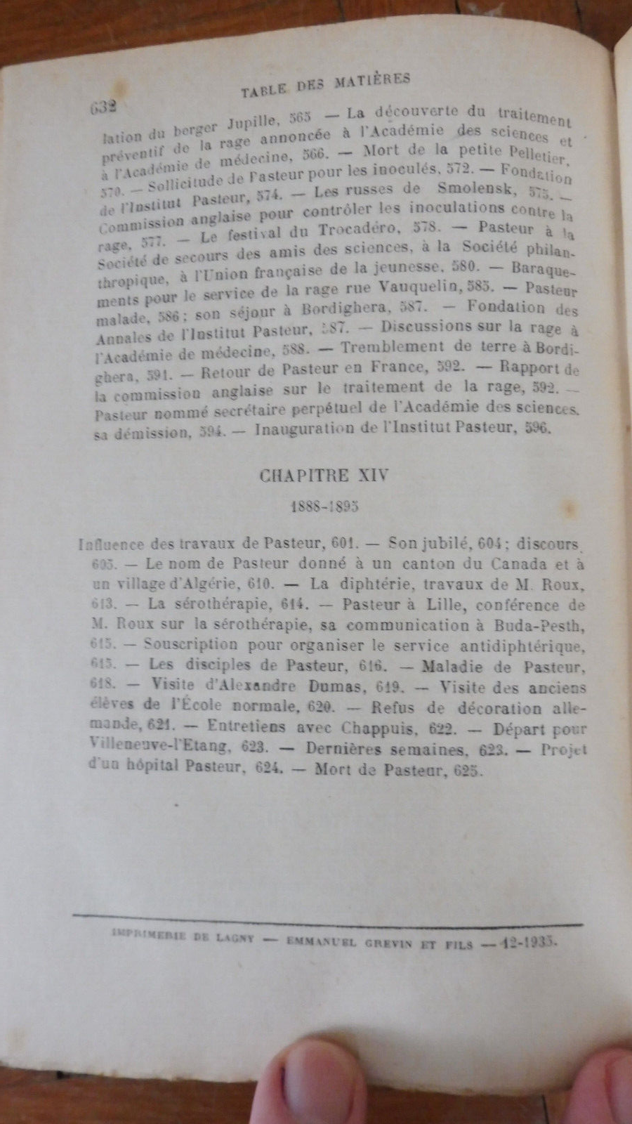La Vie de Pasteur (René Vallery-Radot) 1935