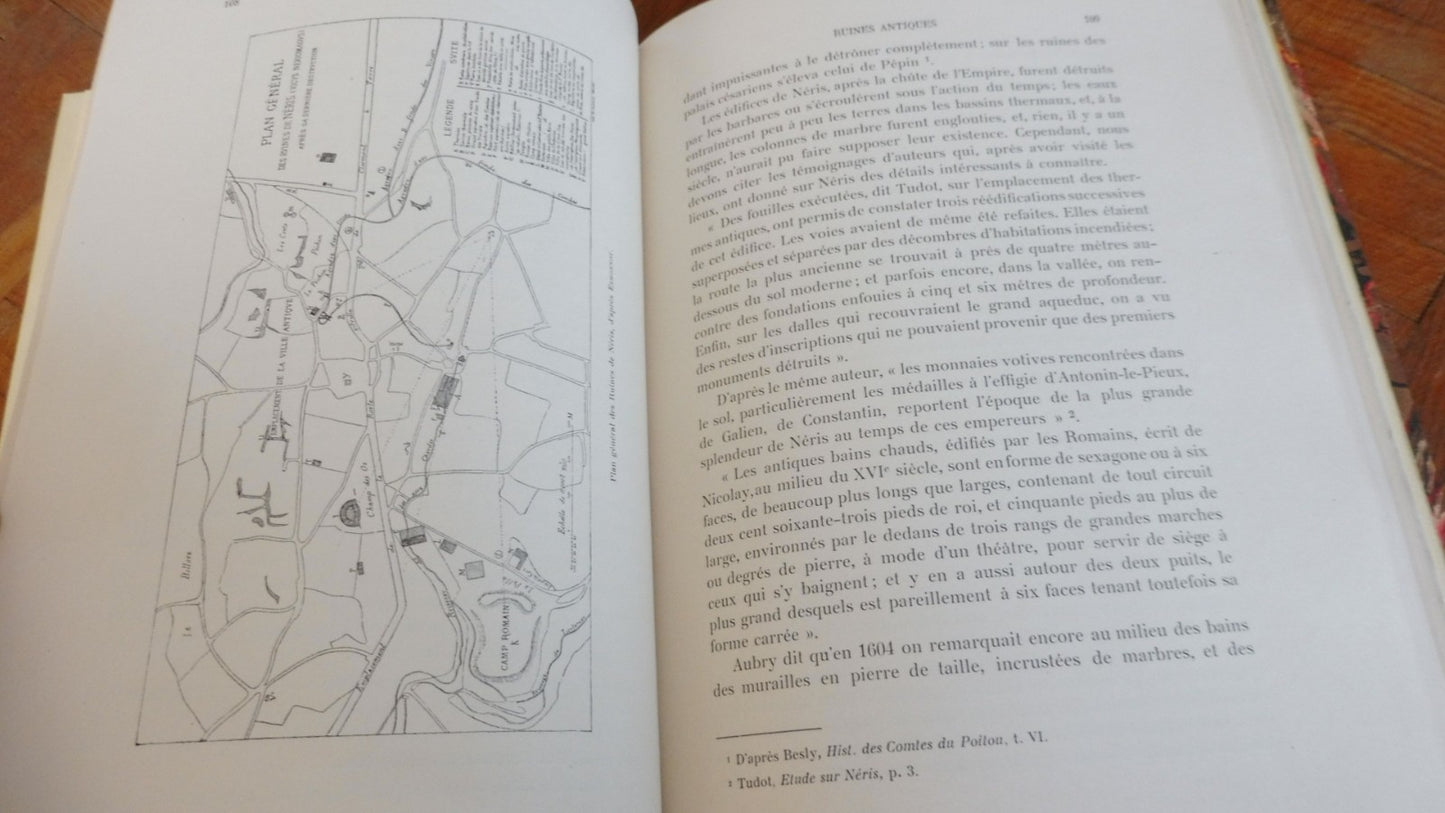 Néris capitale des Gaules. Les Eaux de beauté (Moreau de Néris) 1902