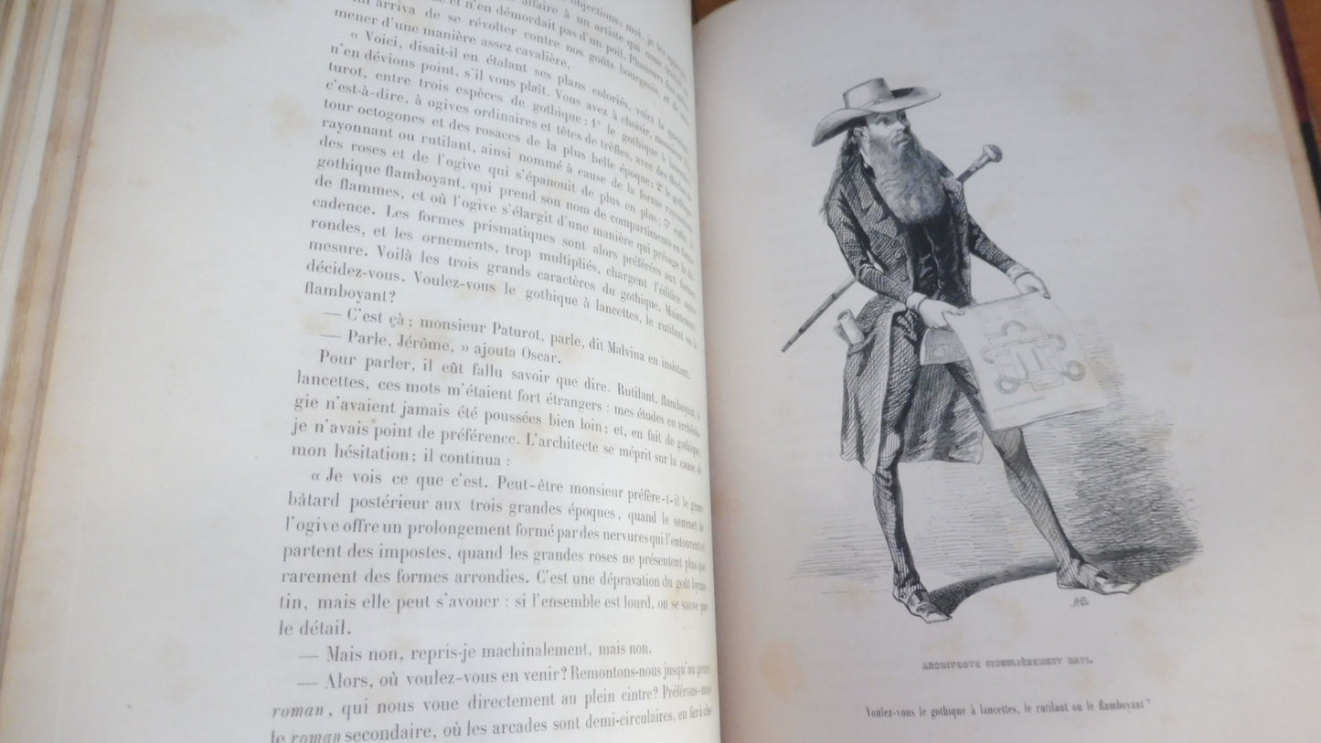 Jérôme Paturot (Louis Reybaud) 1846 illus. Grandville
