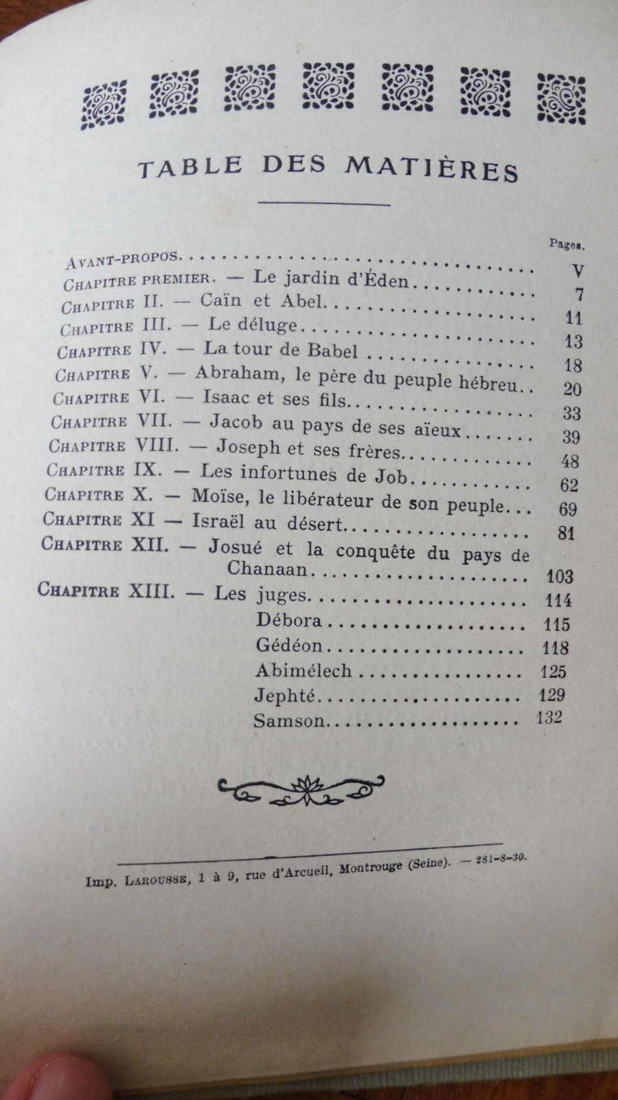 Récits des temps bibliques (M. Butts) 1930 illus. Aman-Jean 2 vol.