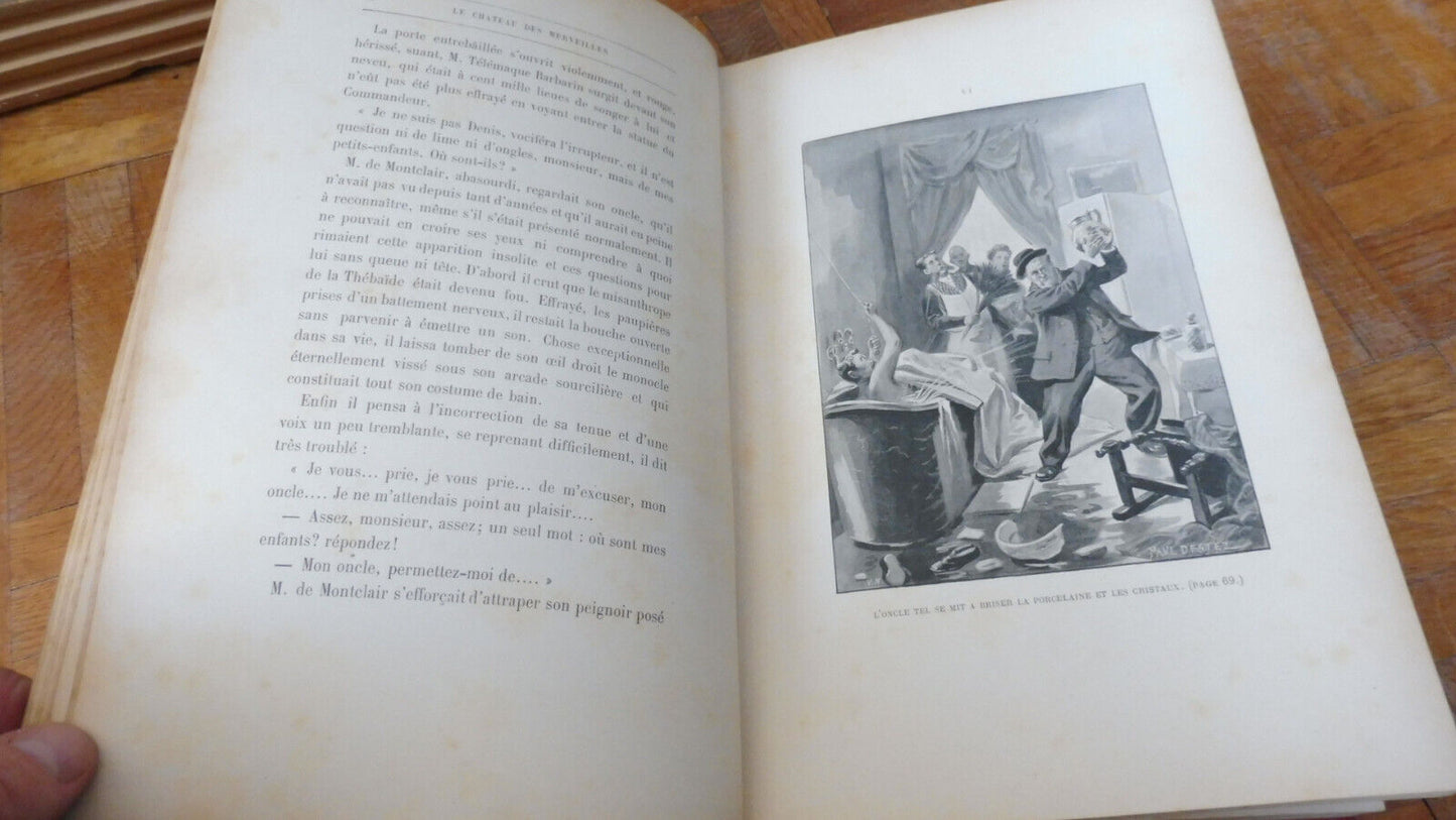 Le Château des merveilles (H. De Noussanne) s.d. illus. Destez