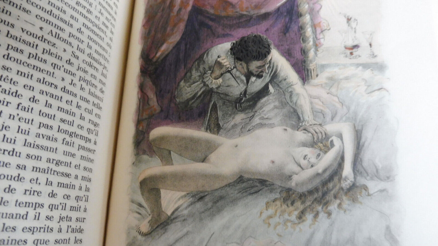 Les Ragionamenti (l'Arétin) 1944 illus. Bécat CURIOSA VELIN