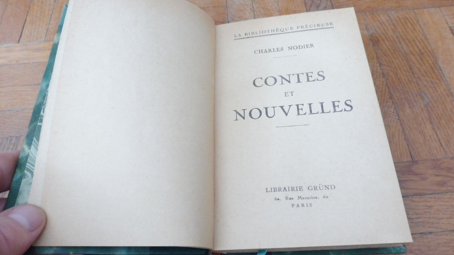 Contes et nouvelles (Charles Nodier) 1935