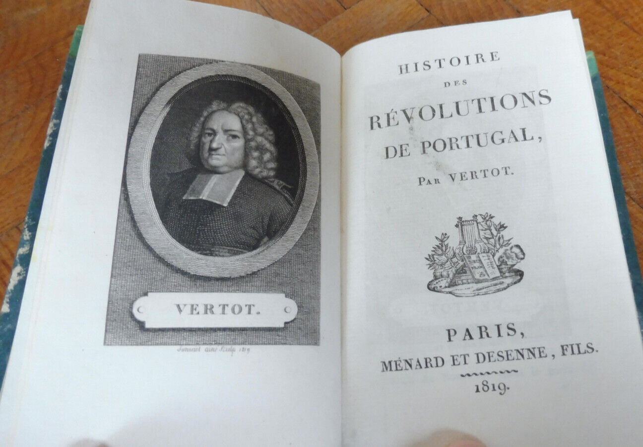 Histoire des révolutions de Portugal (Vertot) 1819