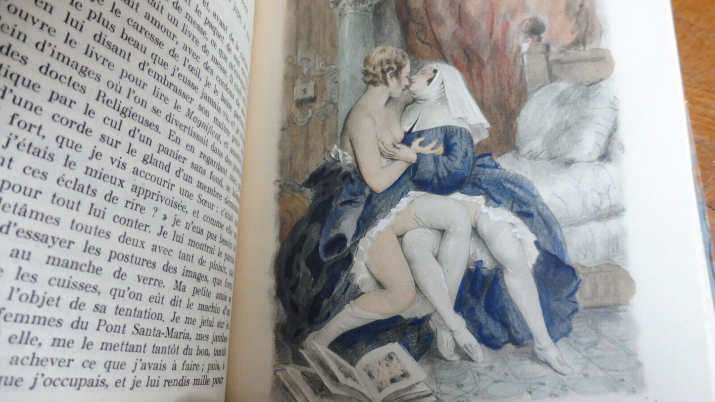 Les Ragionamenti (l'Arétin) 1944 illus. Bécat CURIOSA VELIN