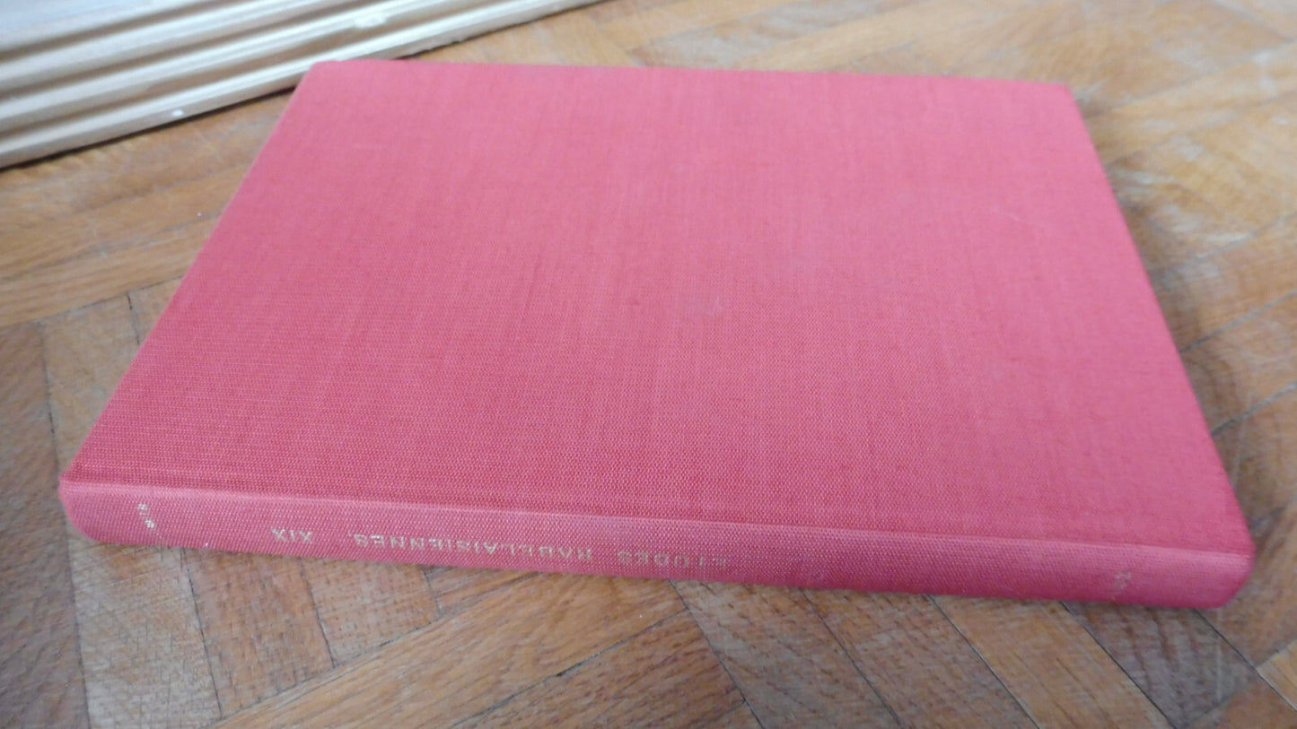 Etudes rabelaisiennes. Tome XIX (Paul J. Smith) 1987 RENAISSANCE