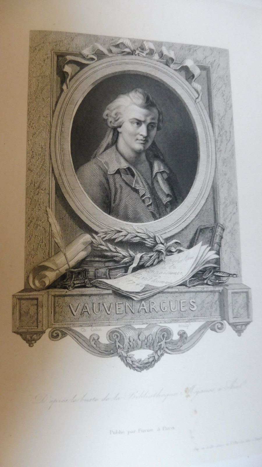 Oeuvres de Vauvenargues 1857 2 vol.