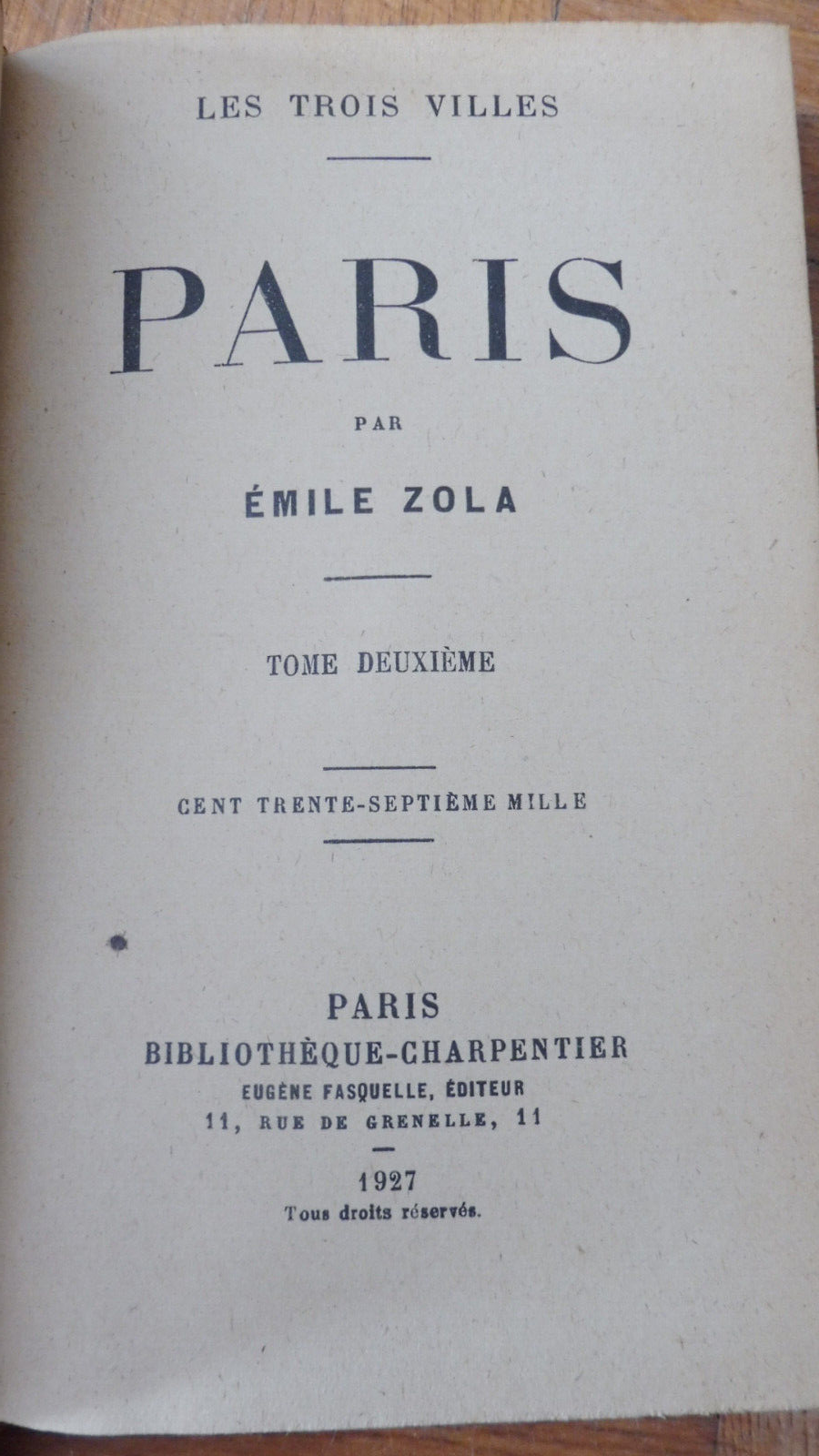 Paris (Zola) 1927 2/2
