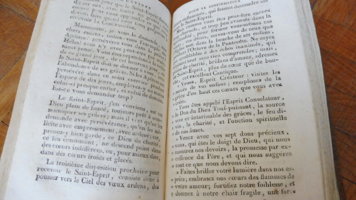 Instructions pour la confirmation (Regnault) 1818