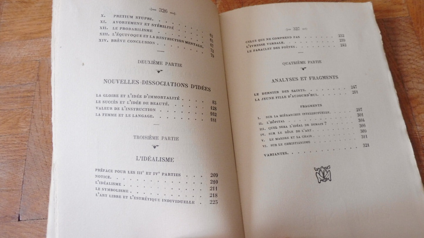 Le chemin de velours (Rémy De Gourmont) 1923 VERGE NUMEROTE