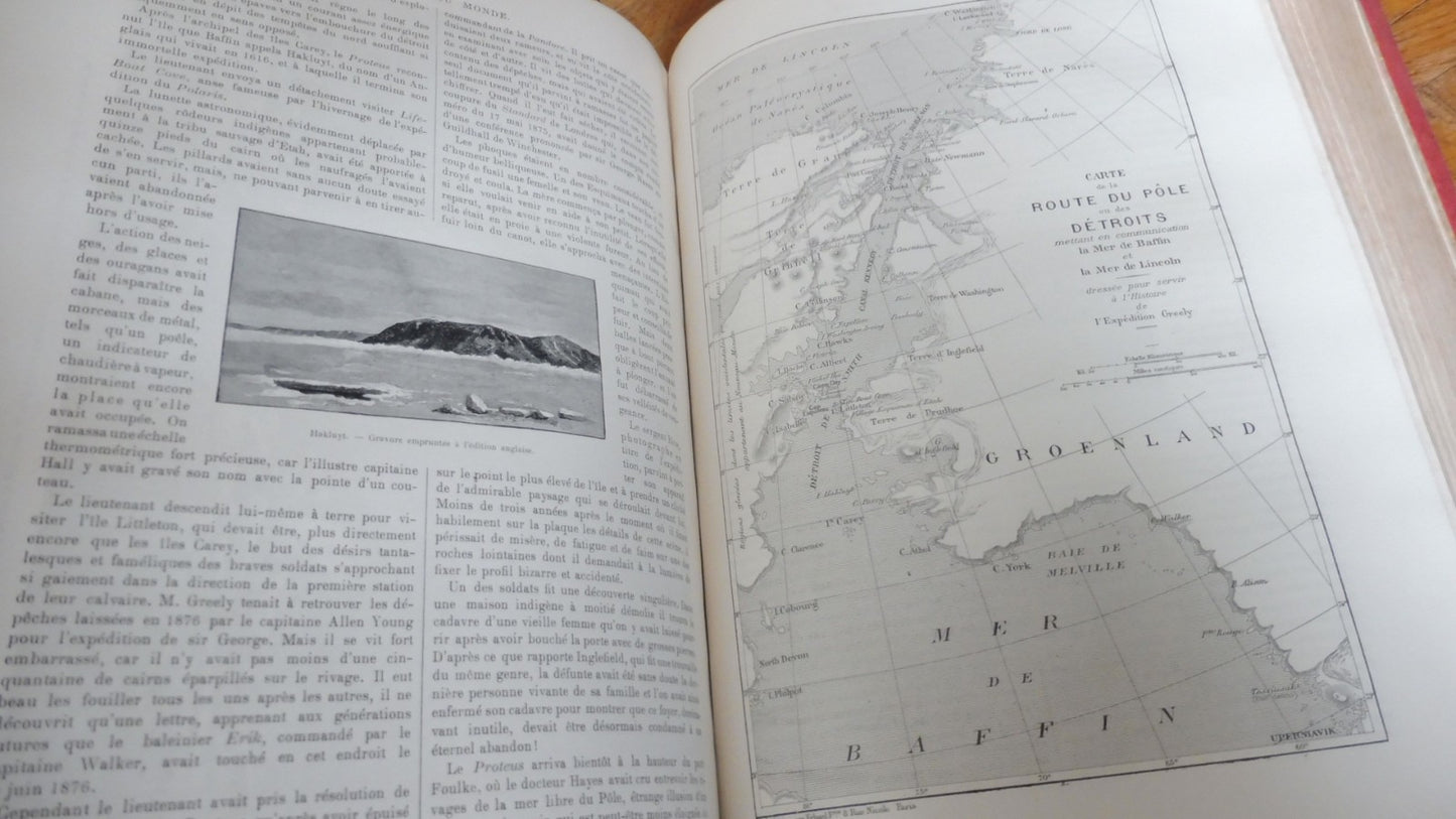 Le Tour du monde. Année 1886 (E. Charton) 1886 KRAKATOA, NEPAL, PÔLE...