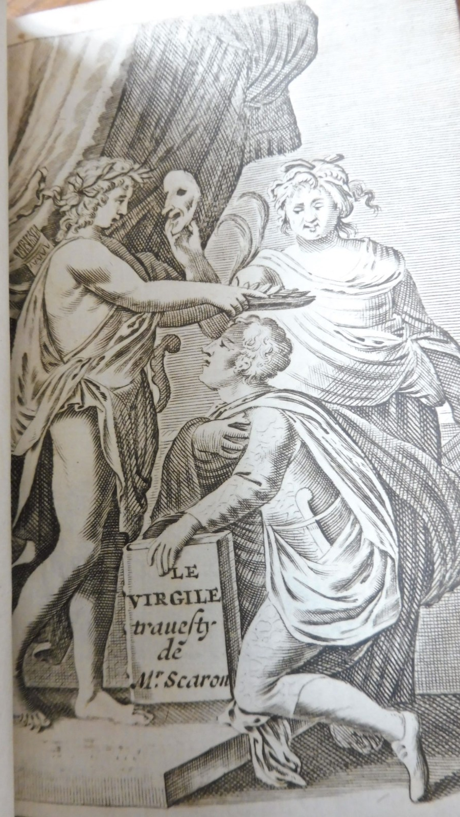 Oeuvres de Scarron 1697 10 vol.