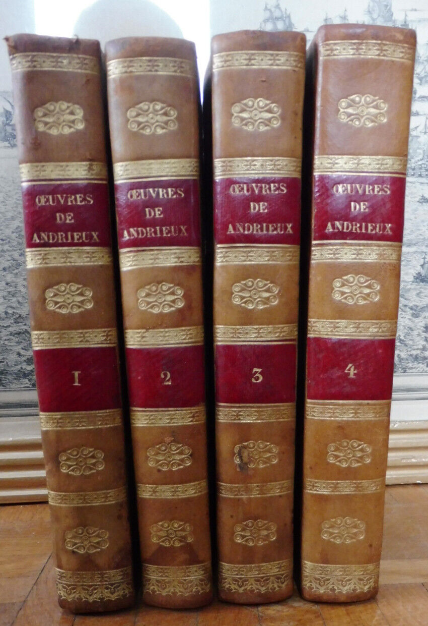 Oeuvres de Andrieux (François-Guillaume-Jean-Stanislas Andrieux) 1818-1823 4/4