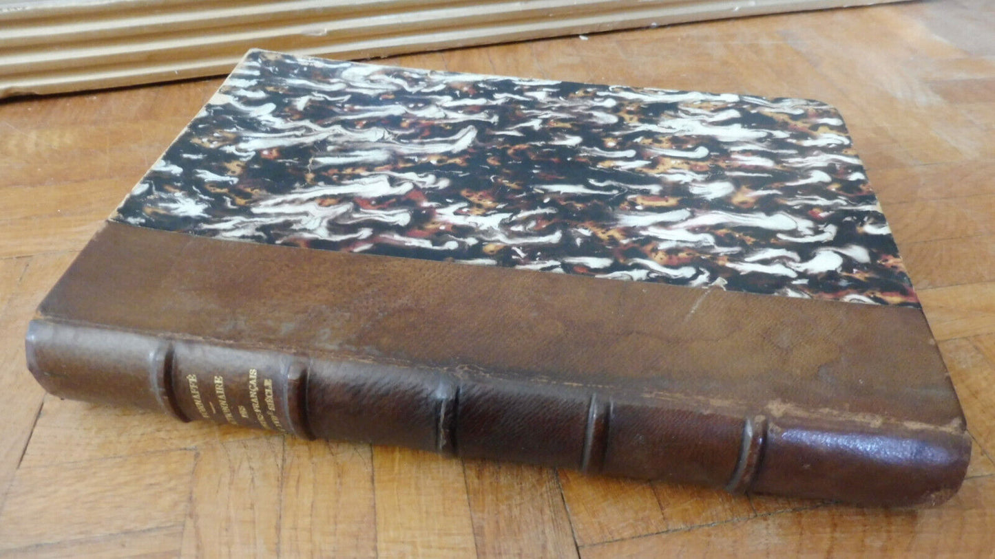 Dictionnaire des amateurs français au XVIIe siècle (Edmond Bonnaffé) 1884
