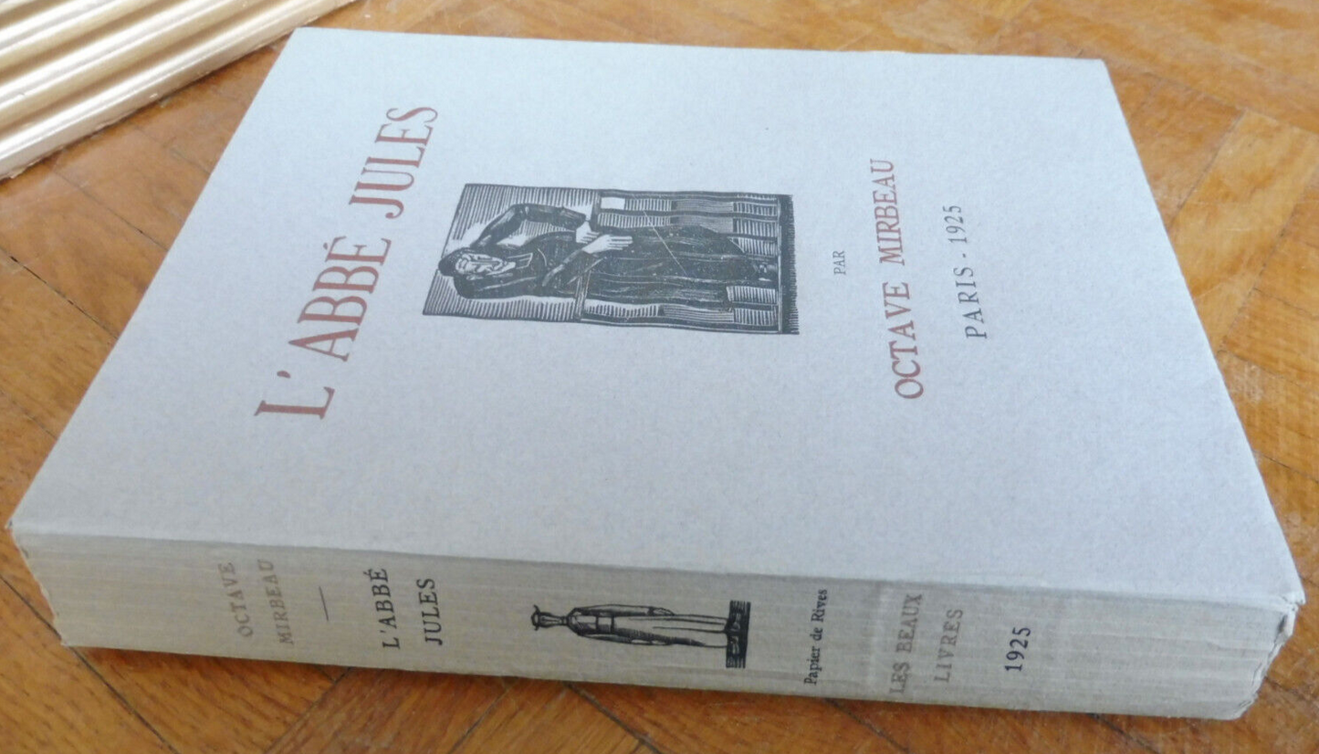 L'Abbé Jules (Octave Mirbeau) 1925 illus. Siméon RIVES