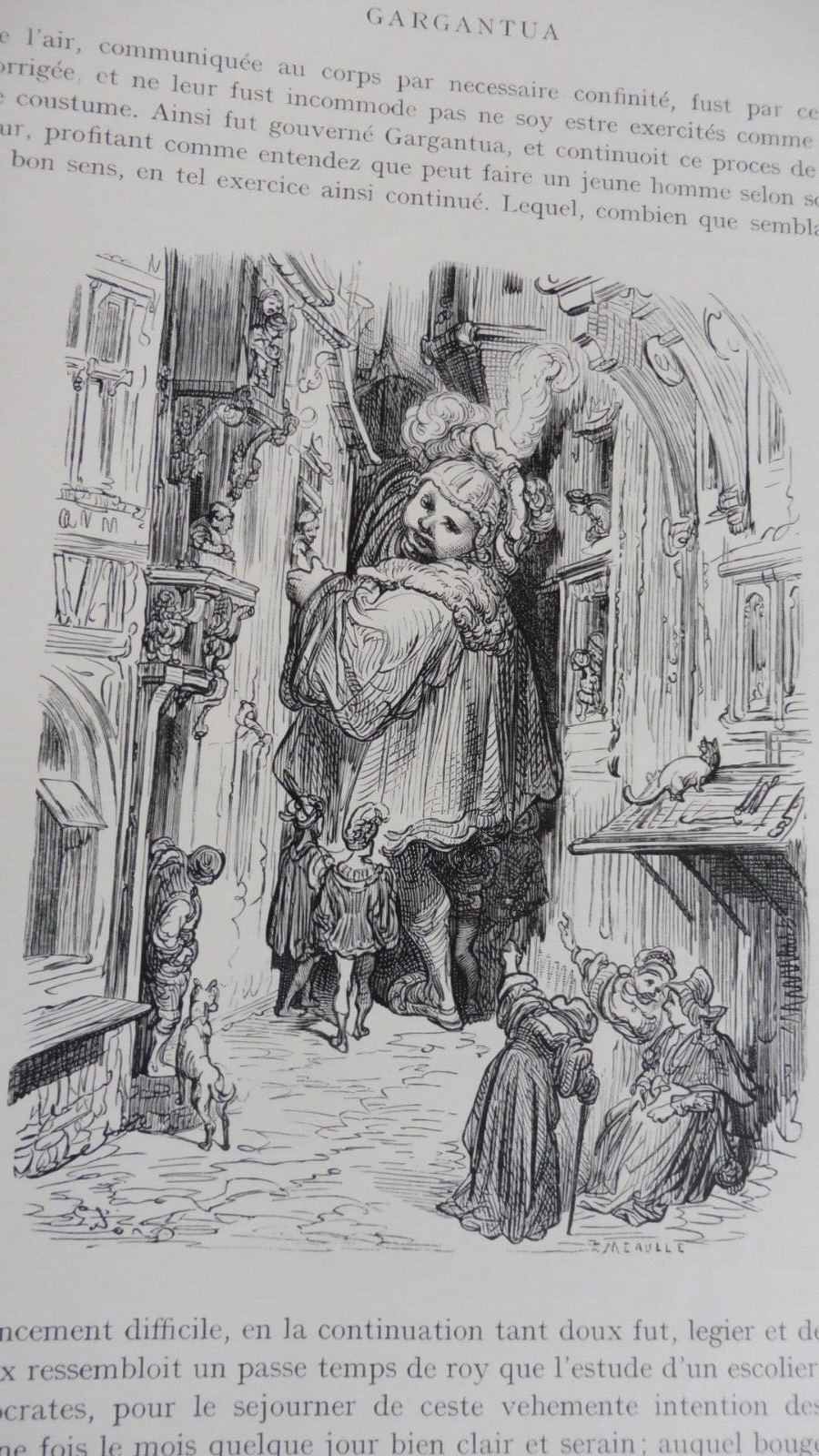 Oeuvres de Rabelais 1928 2/2 illus. Doré