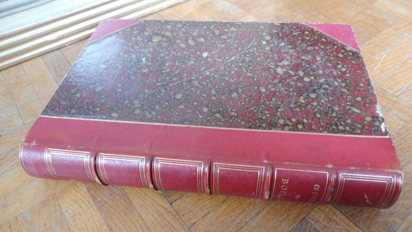 Oeuvres de Boileau 1873 illus. Bayard