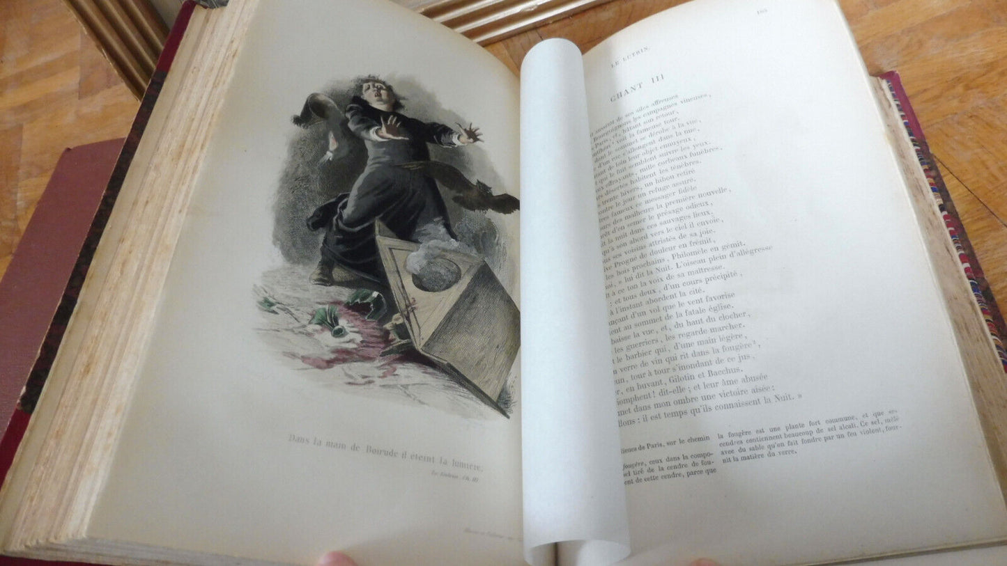 Oeuvres de Boileau 1873 illus. Bayard