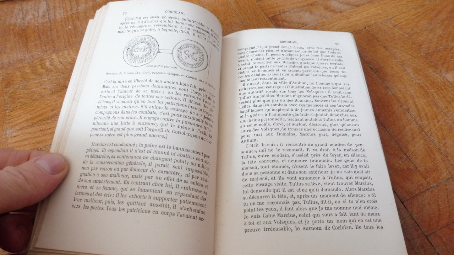 Vies des Romains illustres (Plutarque) s.d. Bibliothèque rose