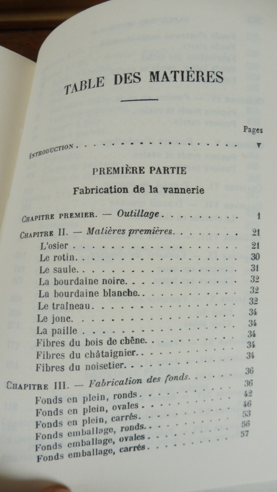 Vannerie, cannage et paillage des sièges (Audiger) 1980 RORET
