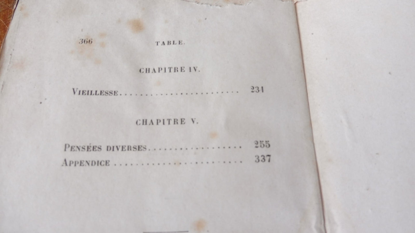 Pensées, maximes, réflexions (Général Baron Pétiet) 1856