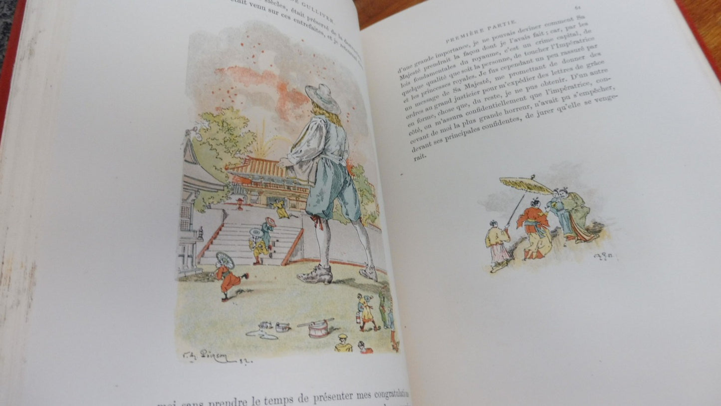 Voyages de Gulliver (Jonathan Swift) s.d. illustré