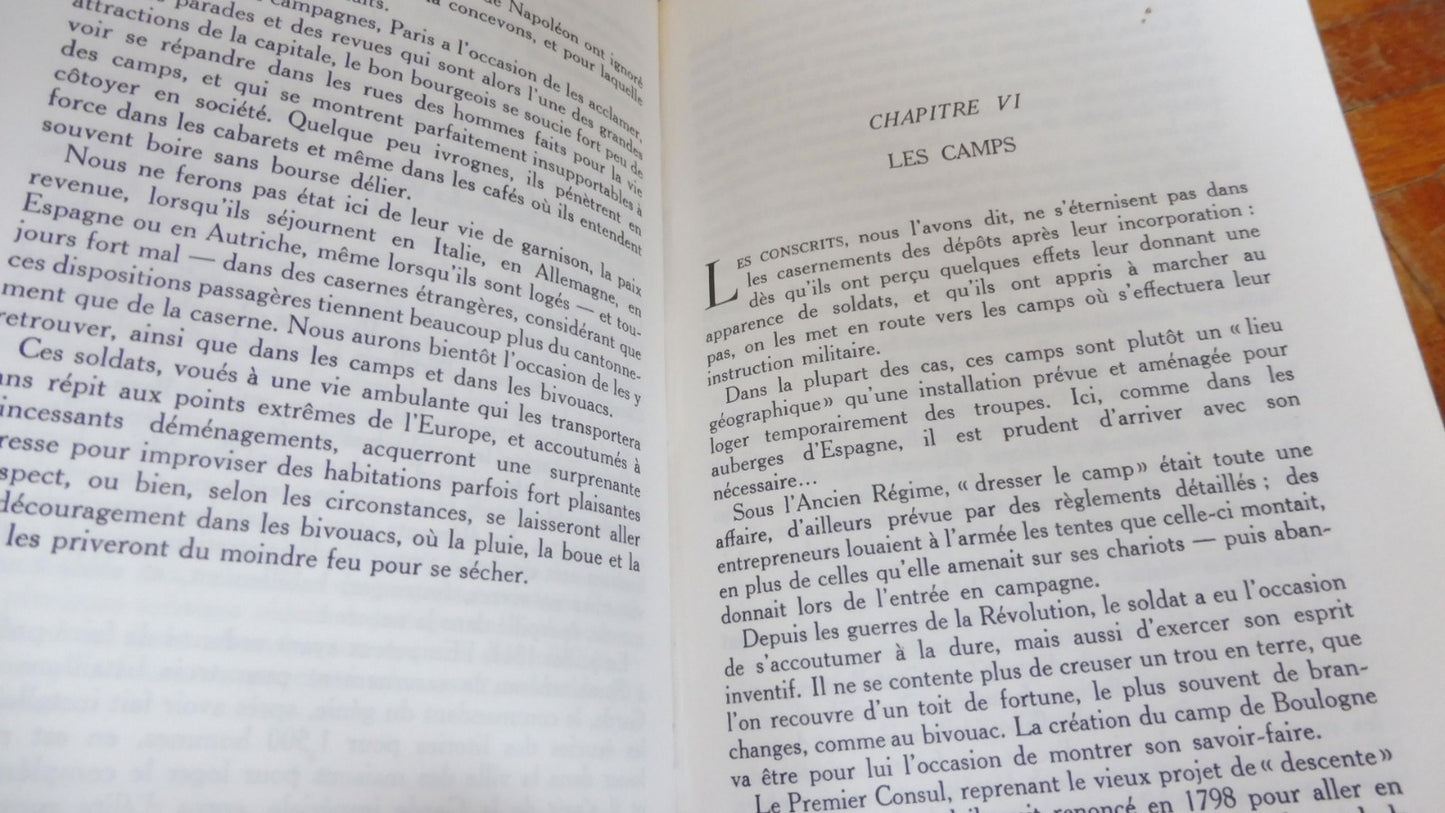 La Vie quotidienne dans les armées de Napoléon (M. Baldet) 1964