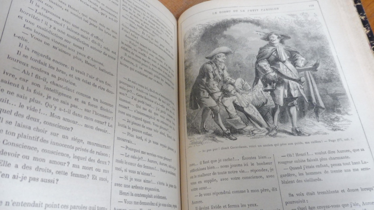 Le Bossu (Paul Féval) s.d. illustré