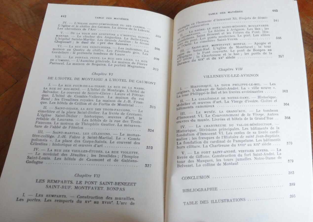 Evocation du vieil Avignon (Joseph Girard) 1983