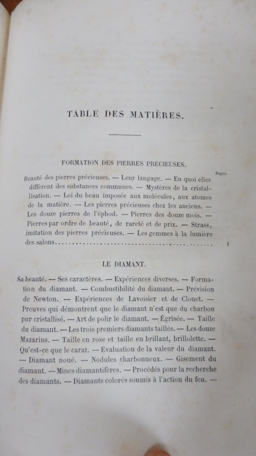 Les pierres précieuses et les principaux ornements (J. Rambosson) 1870