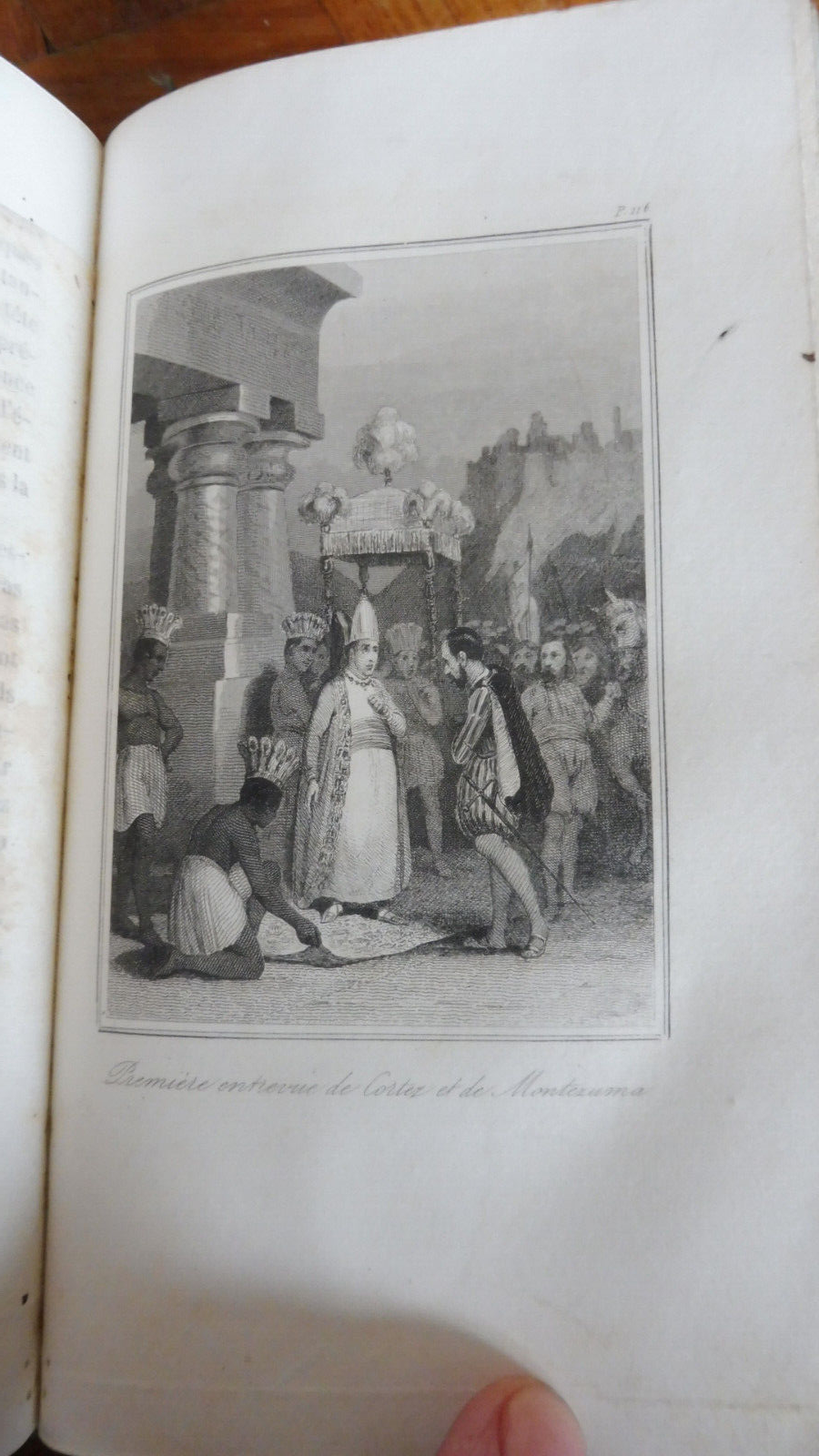 Aventures et conquêtes de Fernand Cortez (Henri Lebrun) 1840