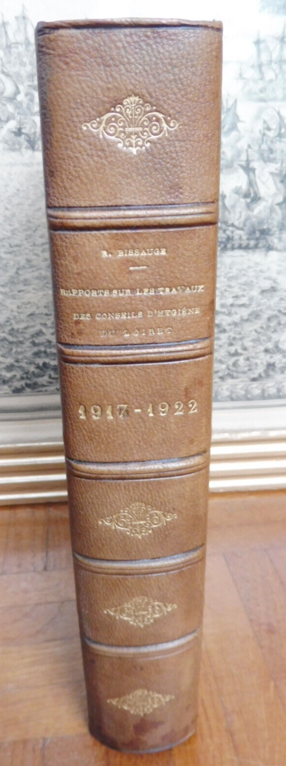 Rapport sur les travaux des Conseils d'Hygiène 1917-1922 (Bissauge) LOIRET