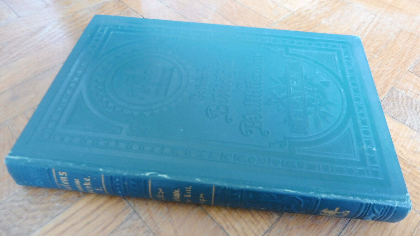 Platens sämtliche Werke (August von Platens) 4 vol.