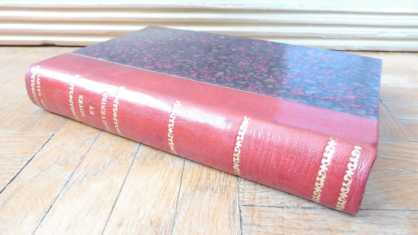 Notes et souvenirs (Ludovic Halévy) 1889
